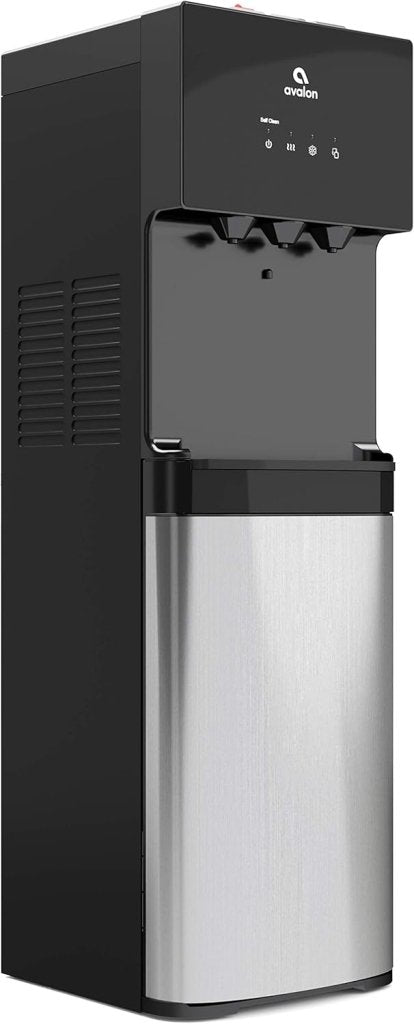 Avalon Bottom Loading Water Cooler Water Dispenser with BioGuard - 3 Temperature Settings - Hot, Cold & Room Water, Durable Stainless Steel Construction, Anti - Microbial Coating - UL Listed - Wigtrends