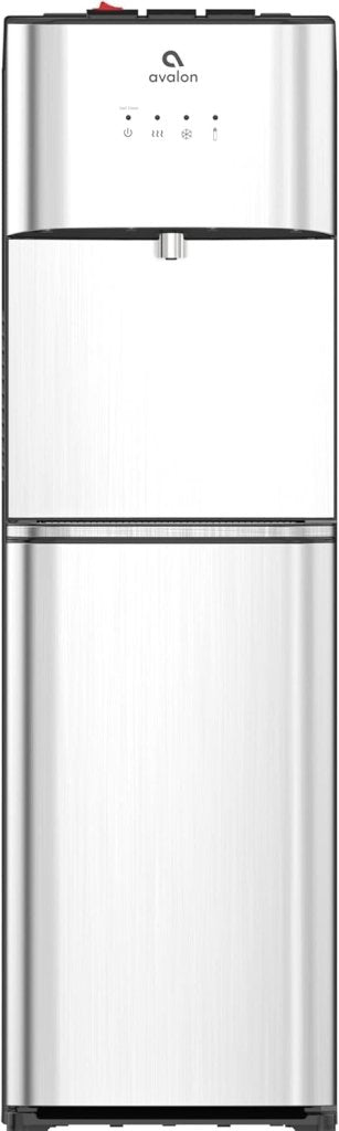 Avalon Bottom Loading Water Cooler Water Dispenser with BioGuard - 3 Temperature Settings - Hot, Cold & Room Water, Durable Stainless Steel Construction, Anti - Microbial Coating - UL Listed - Wigtrends