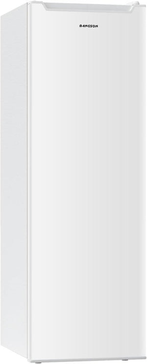 BANGSON Upright Freezer, 7.0 Cu.ft Stand Up Freezer, Convertible Upright Freezer/Refrigerator, Single Door for Kitchen,Garage, Office, Apartment, Silver - Wigtrends