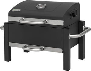 Barbecue a carbonella Toronto Click antracite/acciaio inossidabile - Wigtrends