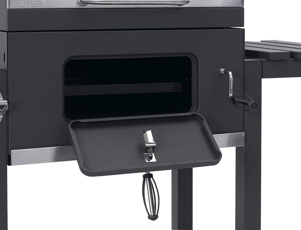 Barbecue a carbonella Toronto Click antracite/acciaio inossidabile - Wigtrends