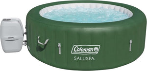Bestway Palm Springs 4 to 6 Person EnergySense Smart AirJet Plus Inflatable Hot Tub Outdoor Spa with 140 AirJets and Insulated Cover - Wigtrends