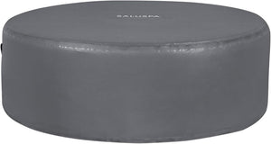 Bestway SaluSpa Miami EnergySense AirJet Inflatable Hot Tub Spa (71" x 26") | Portable Hot Tub with 2 Covers (1 Energy - Efficient Thermal Cover and 1 Standard Cover) | Fits Up to 2 - 4 Persons | Black - Wigtrends