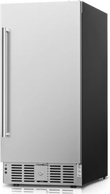 Beverage Refrigerator Cooler - 126 Can Mini Fridge Glass Door for Drinks Soda Beer Wine - Small Refrigerator for Office Bedroom Home Bar, 4 Adjustable Shelves, 3.2 Cu.Ft, Silver - Wigtrends