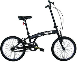 Bici Pieghevole, Facile da Trasportare, Design Moderno, con Telaio Opaco in Acciaio, Bicicletta Leggera, 12 kg di Peso, con Cerchi in Alluminio da 20" - Wigtrends