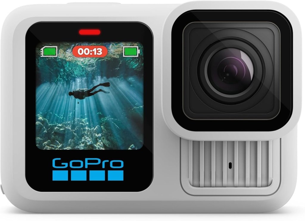 Black - Waterproof Action Camera with 5.3K60 Video, 27MP Photo + Compatability with HB - Series Lenses - Wigtrends