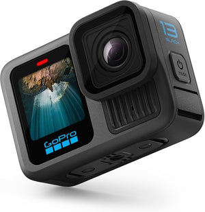Black - Waterproof Action Camera with 5.3K60 Video, 27MP Photo + Compatability with HB - Series Lenses - Wigtrends