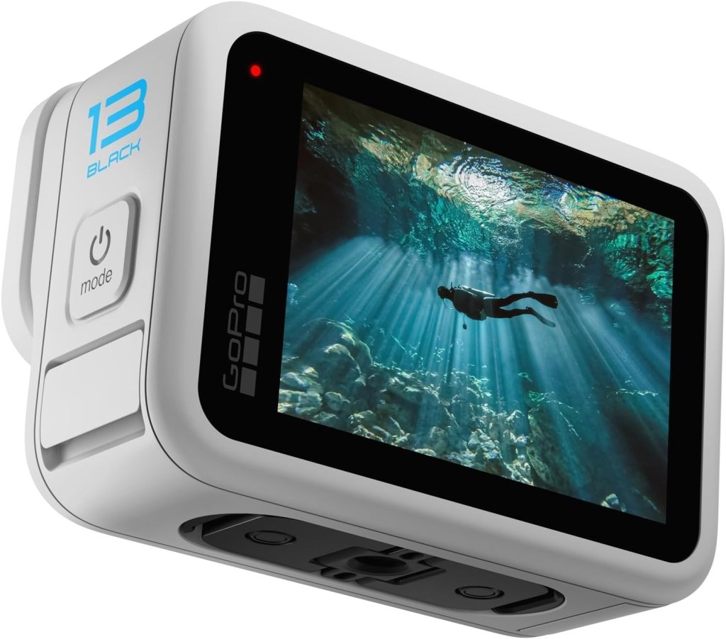 Black - Waterproof Action Camera with 5.3K60 Video, 27MP Photo + Compatability with HB - Series Lenses - Wigtrends