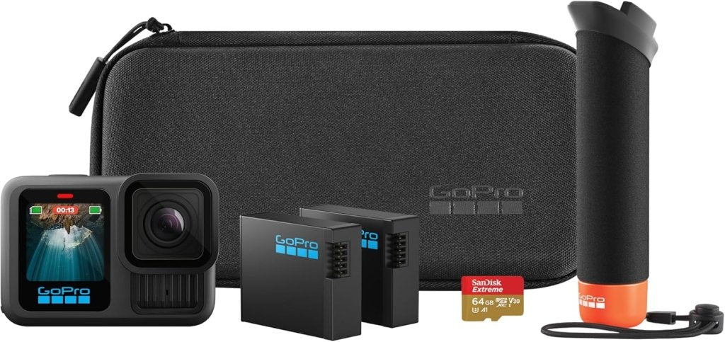Black - Waterproof Action Camera with 5.3K60 Video, 27MP Photo + Compatability with HB - Series Lenses - Wigtrends