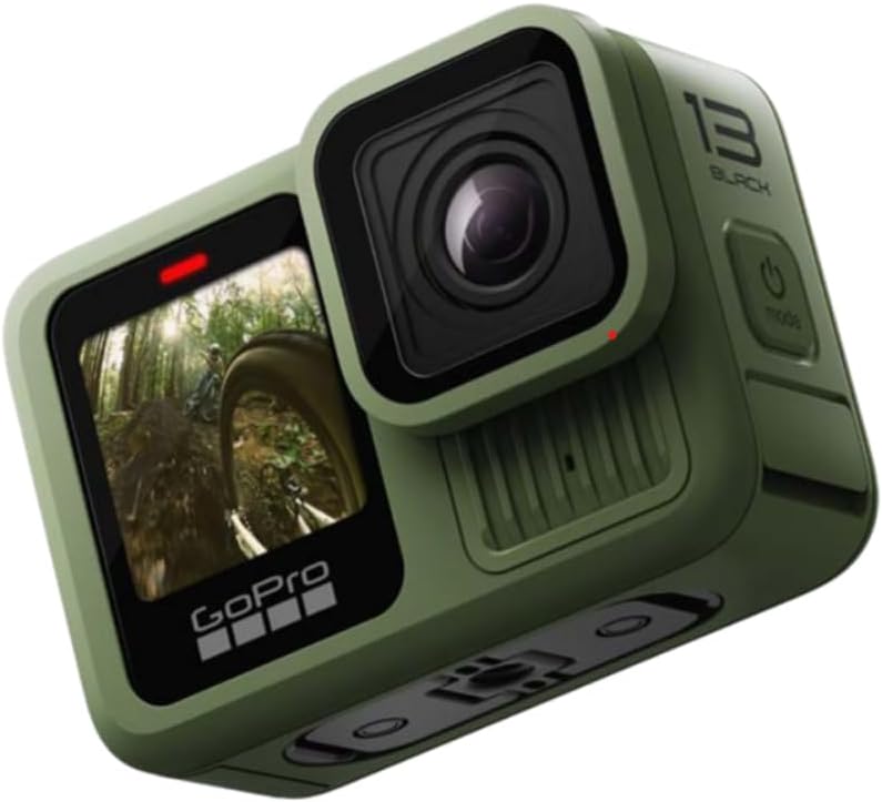 Black - Waterproof Action Camera with 5.3K60 Video, 27MP Photo + Compatability with HB - Series Lenses - Wigtrends