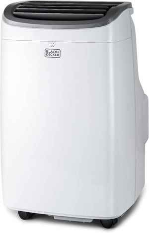 BLACK+DECKER 10,000 BTU Portable Air Conditioner for Rooms up to 450 Sq. with Remote Control, White - Wigtrends