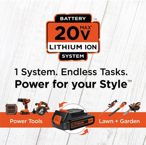 BLACK+DECKER 20V MAX POWERCONNECT Power Drill Cordless Drill Driver Electric Screwdriver with 30 Piece Bit Set and Drivers Kit, Battery and Charger Included (LD120VA) - Wigtrends