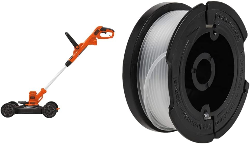 BLACK+DECKER 3 - in - 1 Corded Lawn Mower, String Trimmer & Edger, 12 - Inch (BESTA512CM) - Wigtrends