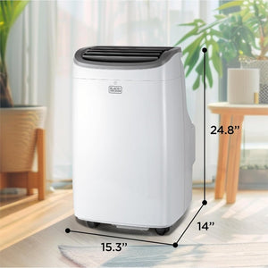 BLACK+DECKER 8,000 BTU Portable Air Conditioner for Rooms up to 350 Sq - Wigtrends
