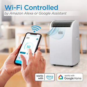 BLACK+DECKER 8,000 BTU Portable Air Conditioner for Rooms up to 350 Sq - Wigtrends