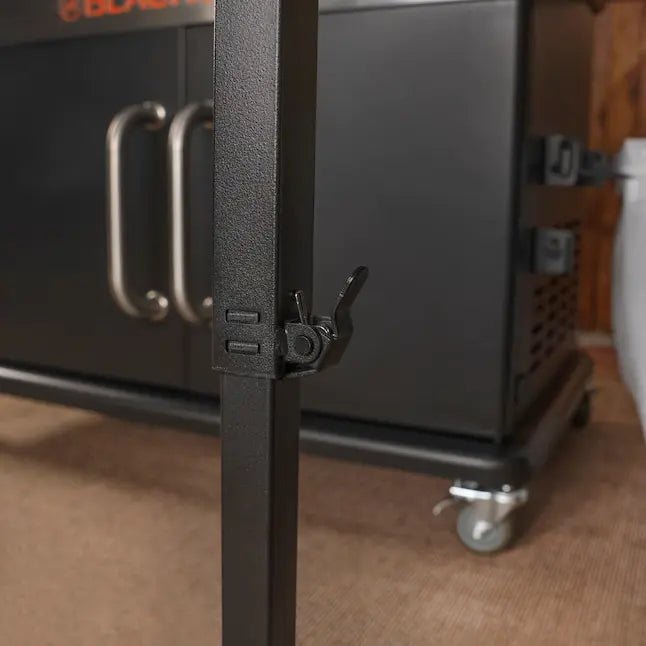 Blackstone 36" Culinary Cabinet Griddle with Side Table 4 - Burner Liquid Propane Flat Top Grill - Wigtrends