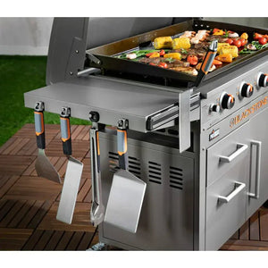 Blackstone ProSeries 4 - Burner 36" Griddle Cooking Station with Hood - Wigtrends