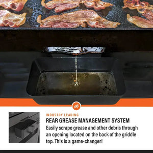 Blackstone ProSeries 5 Burner 28" Propane Griddle with Range Top - Wigtrends