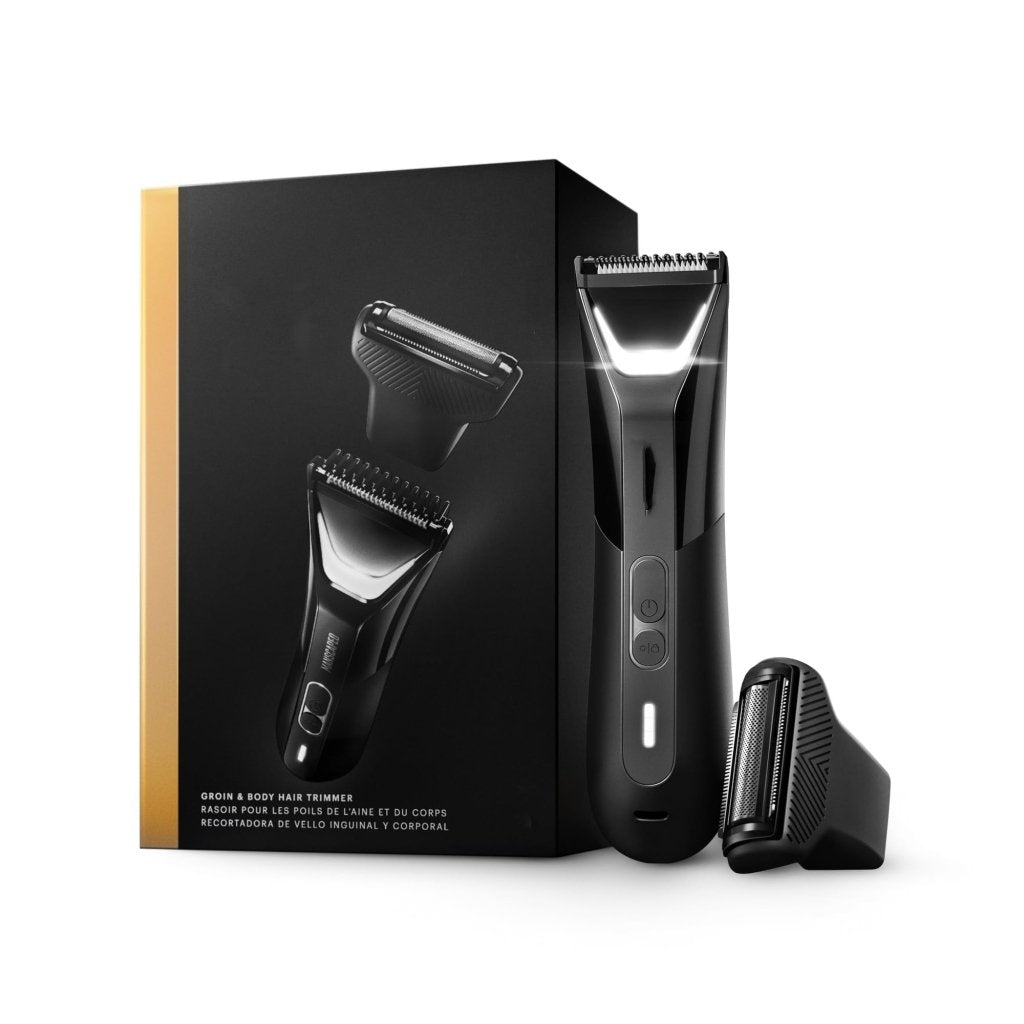 Body Hair Trimmer Foil Blades, Waterproof Wet/Dry Groomer, USB - C Rechargeable with Travel Pouch - Wigtrends