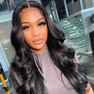 Body Wave Hair Glueless 5x5 HD Lace Closure Wig 100% Virgin Human Hair Wigs - Wigtrends