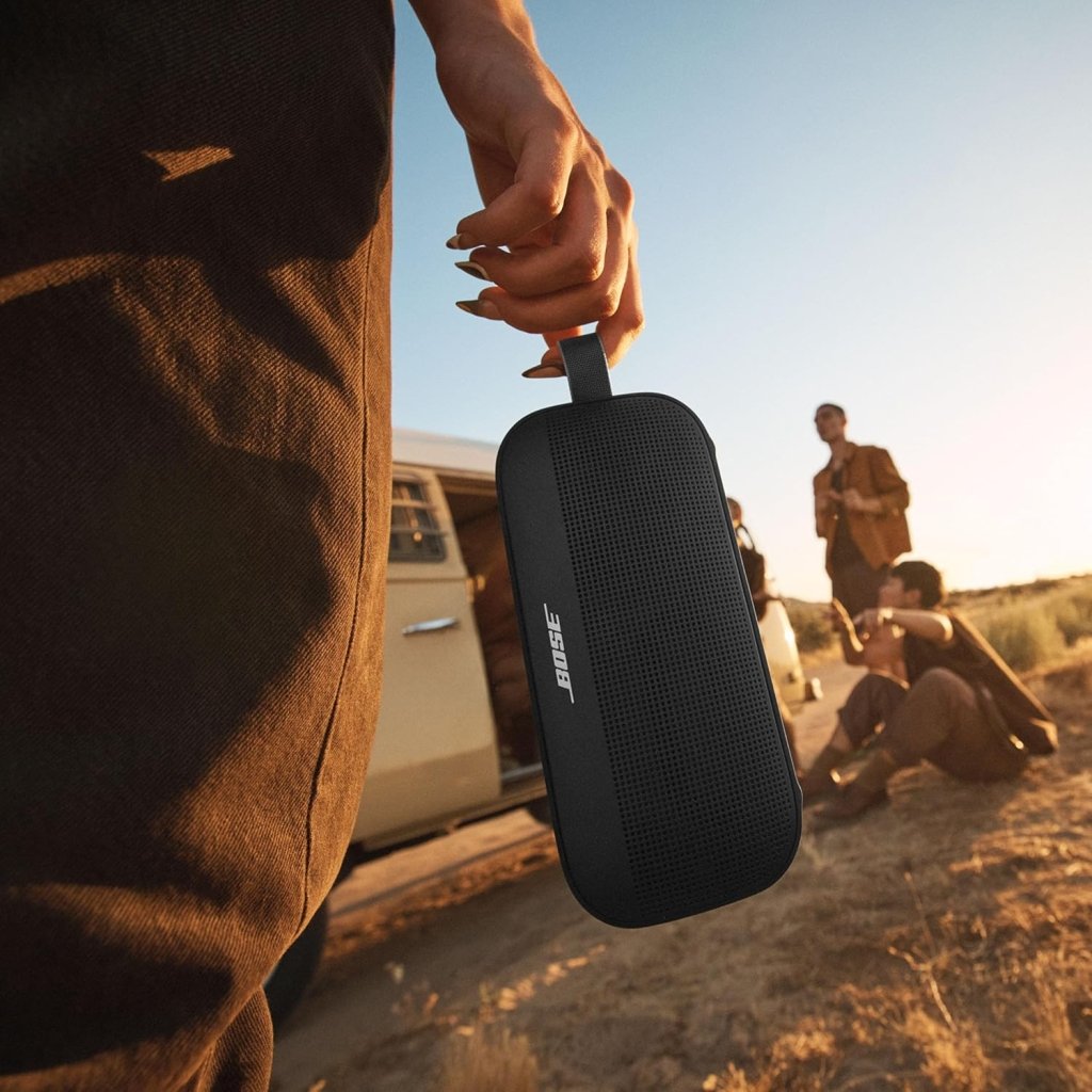 Bose SoundLink Flex Portable Bluetooth Speaker (2nd Gen), Portable Outdoor Speaker with Hi - Fi Audio, Up to 12 Hours Battery Life, Waterproof and Dustproof - Wigtrends