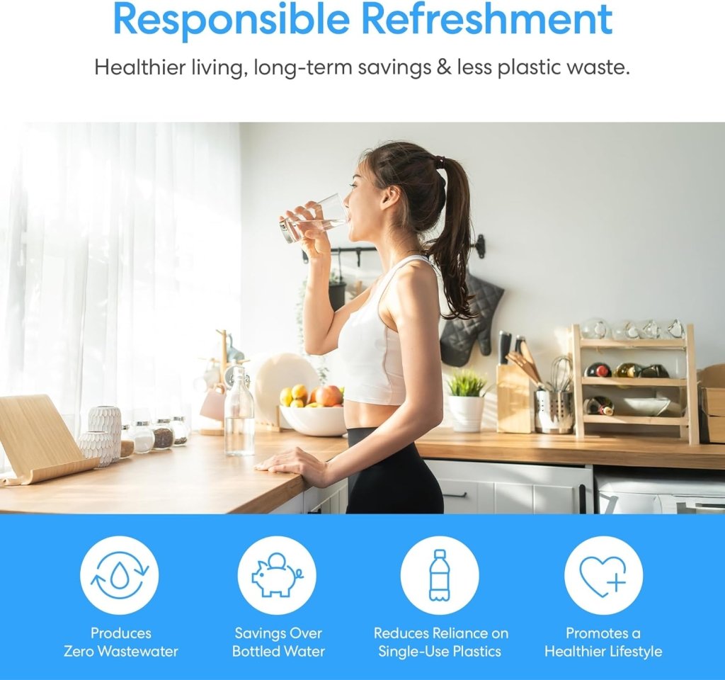 Bottom Loading Water Cooler Dispenser for 5 Gallon Bottles - 3 Temperatures with Hot, Room & Cold Spouts, Child Safety Lock, LED Display with Empty Bottle Alert, Stainless Steel - Wigtrends