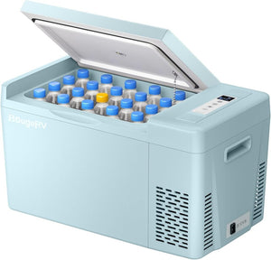 BougeRV 12 Volt Refrigerator 12V Car Fridge 23 Quart Portable Freezer Compressor Cooler 12/24V DC 110~240 Volt AC for Truck Van RV Camper SUV Travel Camping Road Trips Tailgating - 8℉~50℉ - Wigtrends