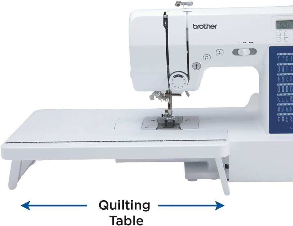 Brother CS7000X Computerized Sewing and Quilting Machine, 70 Built - in Stitches, LCD Display, Wide Table, 10 Included Feet - Wigtrends