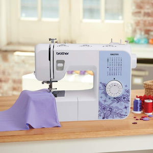 Brother XM2701 Sewing Machine, Lightweight, Full Featured, 27 Stitches, 6 Included Feet - Wigtrends