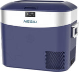 Car Fridge Portable 12 Volt Refrigerator 23 Quart (22 Liter) Freezer Compressor Cooler 12V/24V DC 110～240 V AC for Outdoor, Camping, Travel, Home Use - 18℃~+15℃ (Green) - Wigtrends