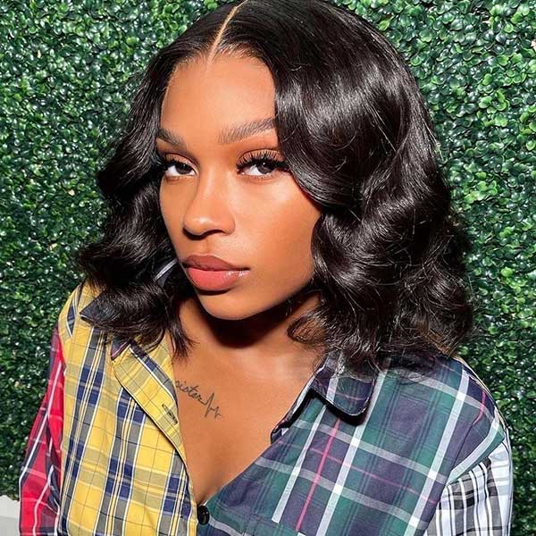 Charming Body Wave Bob Human Hair - Wigtrends