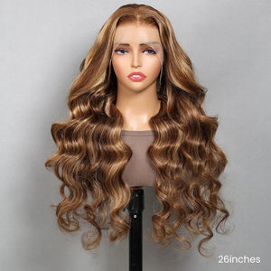 Charming Honey Blonde Body Wave Wig - Wigtrends