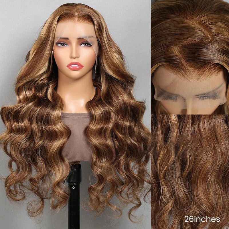 Charming Honey Blonde Body Wave Wig - Wigtrends