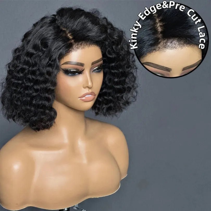 Charming Short Cut Water Wave Bob Wigs - Wigtrends