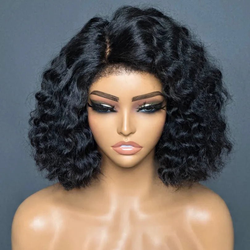 Charming Short Cut Water Wave Bob Wigs - Wigtrends