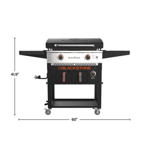 💥Clearance Sale🔥Blackstone 2 - Burner 28" Griddle with Electric Air Fryer and Hood - Wigtrends