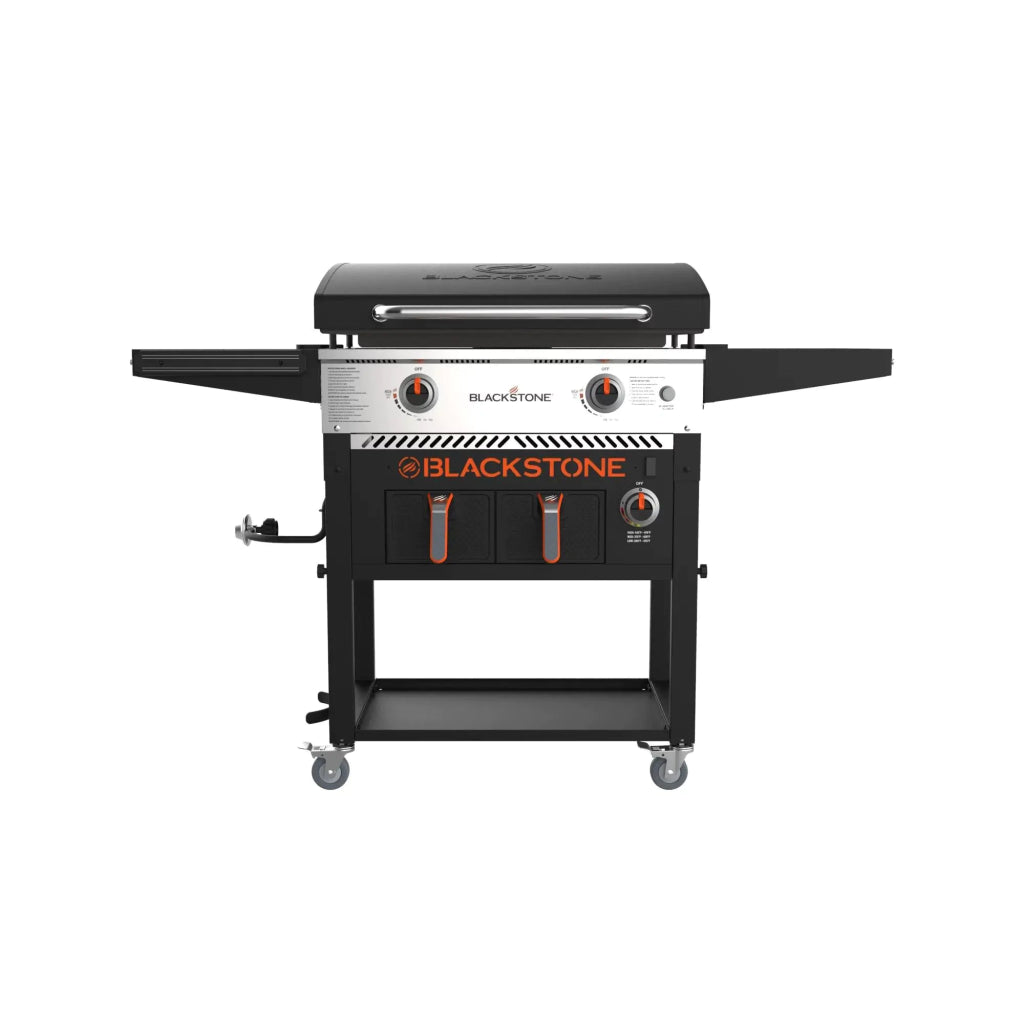 💥Clearance Sale🔥Blackstone 2 - Burner 28" Griddle with Electric Air Fryer and Hood - Wigtrends