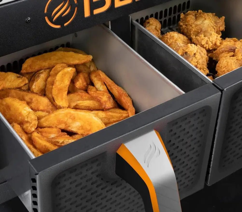💥Clearance Sale🔥Blackstone 2 - Burner 28" Griddle with Electric Air Fryer and Hood - Wigtrends