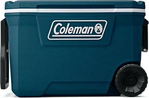Coleman Classic Series Insulated Portable Wheeled Cooler, Leak - Resistant Outdoor Hard Cooler Keeps Ice up to 5 Days, 100 - Quart - Wigtrends