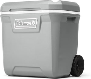 Coleman Classic Series Insulated Portable Wheeled Cooler, Leak - Resistant Outdoor Hard Cooler Keeps Ice up to 5 Days, 100 - Quart - Wigtrends