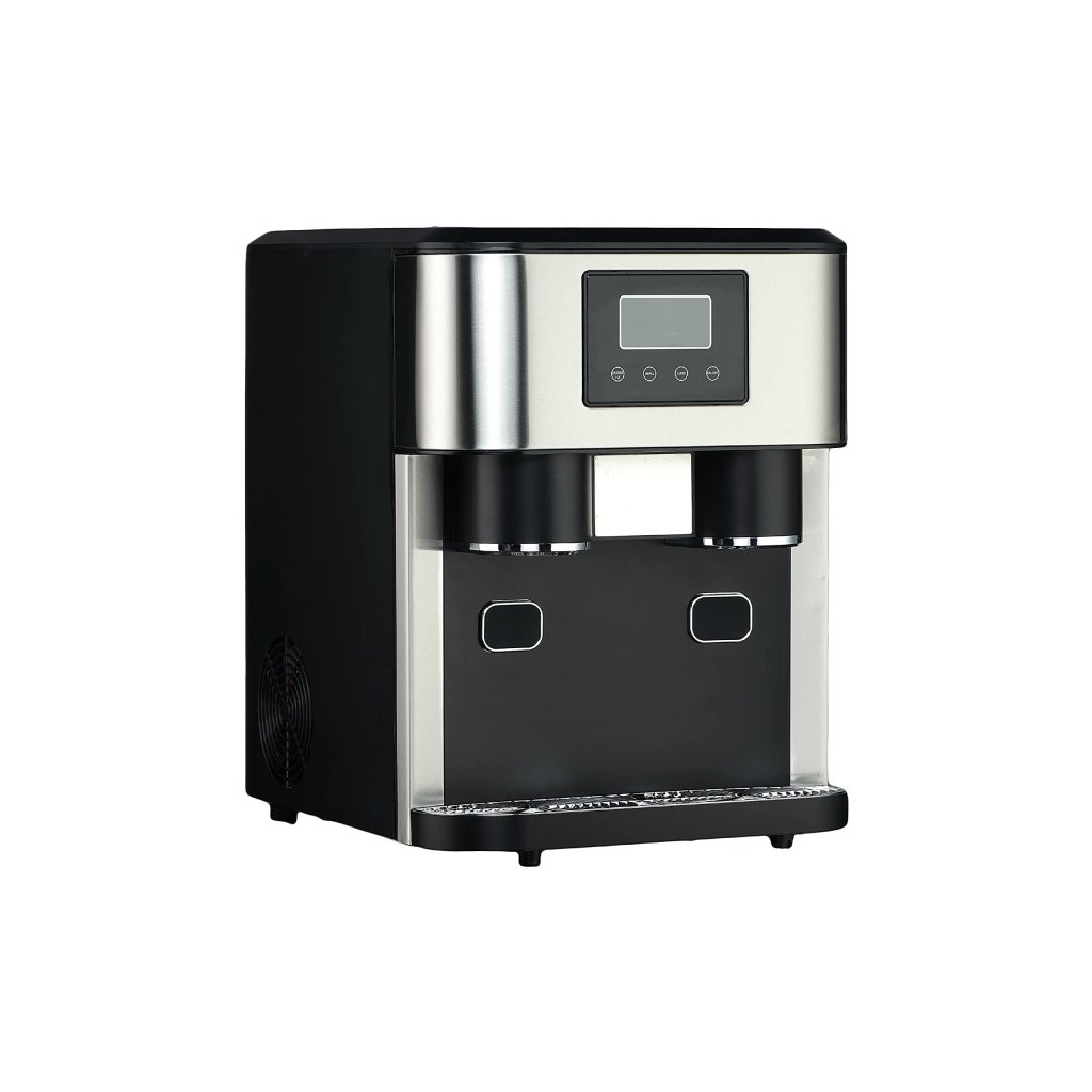 Countertop Crunchy Chewable Nugget Style Dual Ice Crusher and Cube Maker - Wigtrends