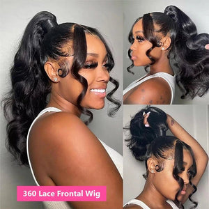 Cute Body Wave Human Hair Wigs for Girls - Wigtrends