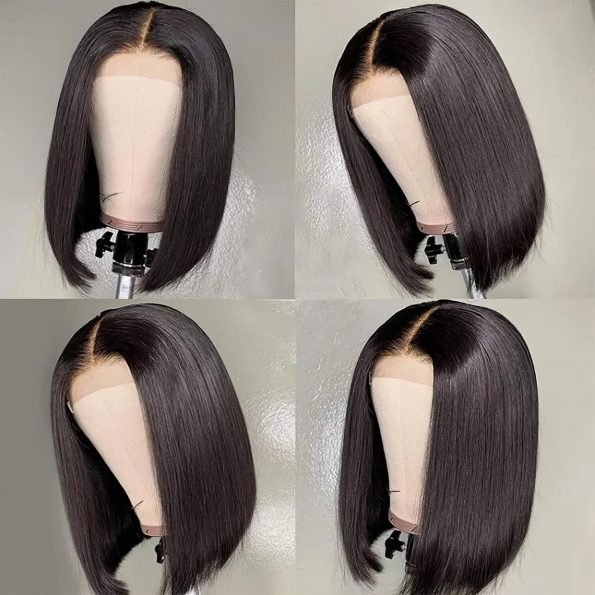 Daily Wear Silk Straight Bob Wigs - Wigtrends