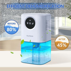Dehumidifier,2 in 1 Humidifier Dehumidifier Combo,102 OZ Water Tank Dehumidifiers for Home Bedroom,Basement Bathroom,Auto Shut Off,Sleep Mode,7 Colors LED Light - Wigtrends
