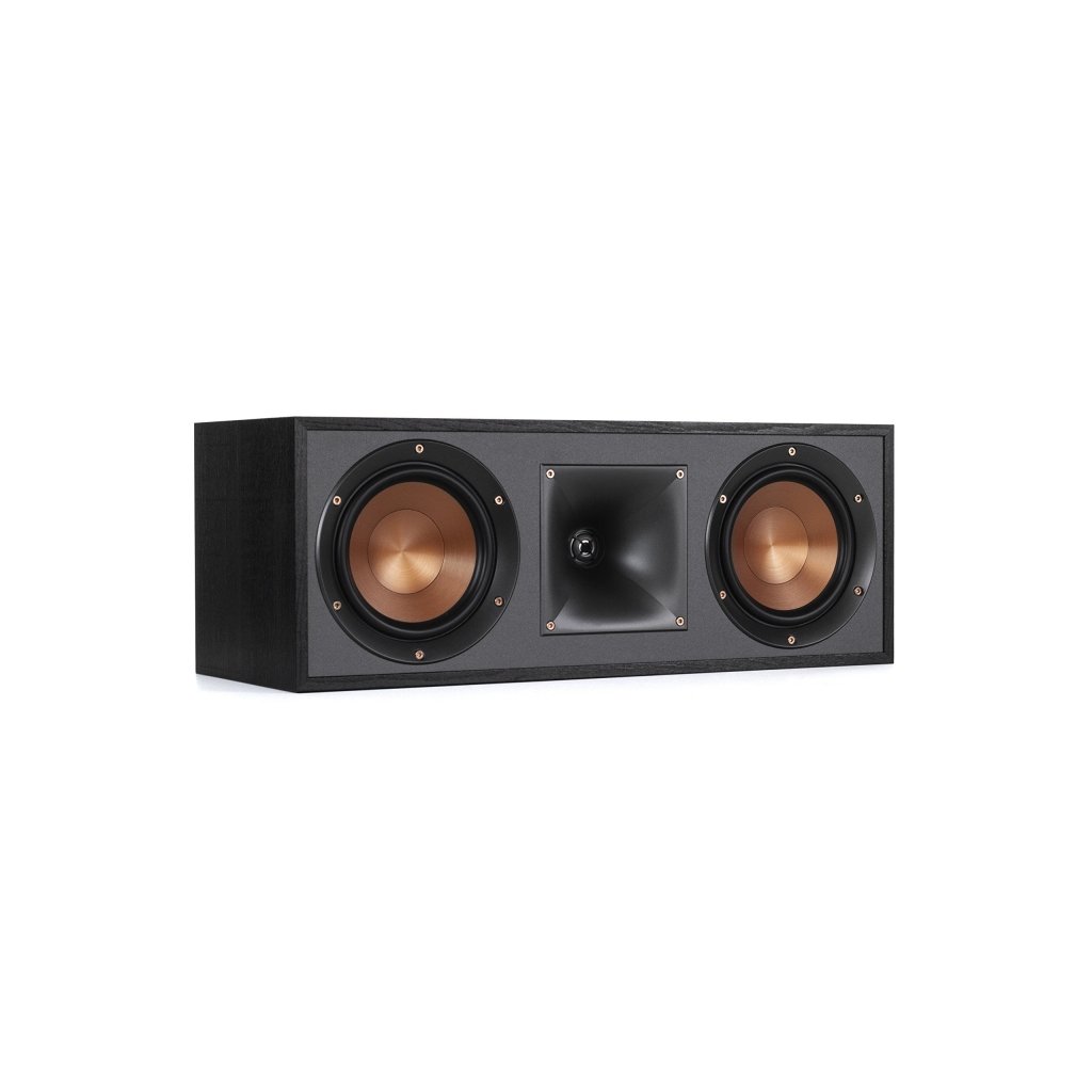 Detailed Center Channel Home Speaker - Black - Wigtrends