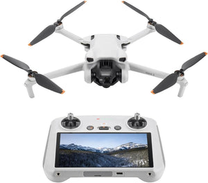DJI Mini 3, Drones with Camera for Adults 4K, 38 - min Flight Time, up to 32800ft (10km) Video Transmission, True Vertical Shooting, GPS Auto Return Integrated, Mini Drone with Camera for Beginners - Wigtrends