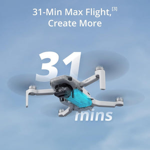 DJI Mini 4K, Drone with 4K UHD Camera for Adults, Under 249 g, 3 - Axis Gimbal Stabilization, 10km Video Transmission, Auto Return, Wind Resistance, 1 Battery for 31 - Min Max Flight Time, Intelligent Flight - Wigtrends