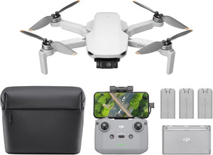 DJI Mini 4K, Drone with 4K UHD Camera for Adults, Under 249 g, 3 - Axis Gimbal Stabilization, 10km Video Transmission, Auto Return, Wind Resistance, 1 Battery for 31 - Min Max Flight Time, Intelligent Flight - Wigtrends