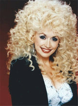 Dolly Parton Mid - Length Afro Curly Synthetic Lace Front Cap Hair Wigs 14 Inches - Wigtrends