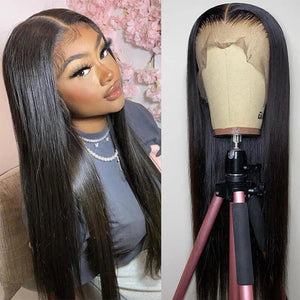 Easily Care Bone Straight Virgin Human Hair Wigs - Wigtrends